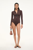 Image WIPEOUT RASH GUARD | DARK CHOCOLATE 2 of 6