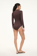 Image WIPEOUT RASH GUARD | DARK CHOCOLATE 4 of 6