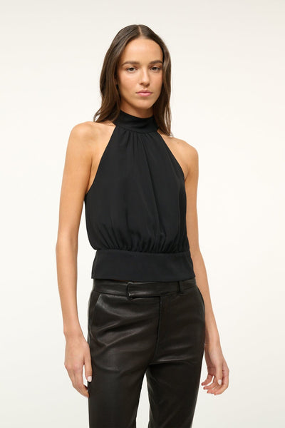 売れ筋商品|||ゲタス Tシャツ レディース トップス SILVI - Top - black DEWI TOP BLACK