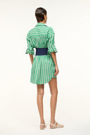 Image MICHELLE DRESS | SEAWEED STRIPE 4 of 5