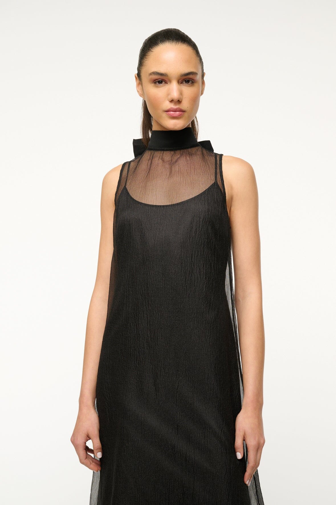 Image ALBEE DRESS | BLACK 2 of 5 and Clicking this image will trigger a zoom pop-up