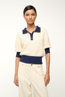 Image ALTEA SWEATER | IVORY NAVY 1 of 4