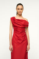 Image ANDREA DRESS | ROUGE 2 of 7