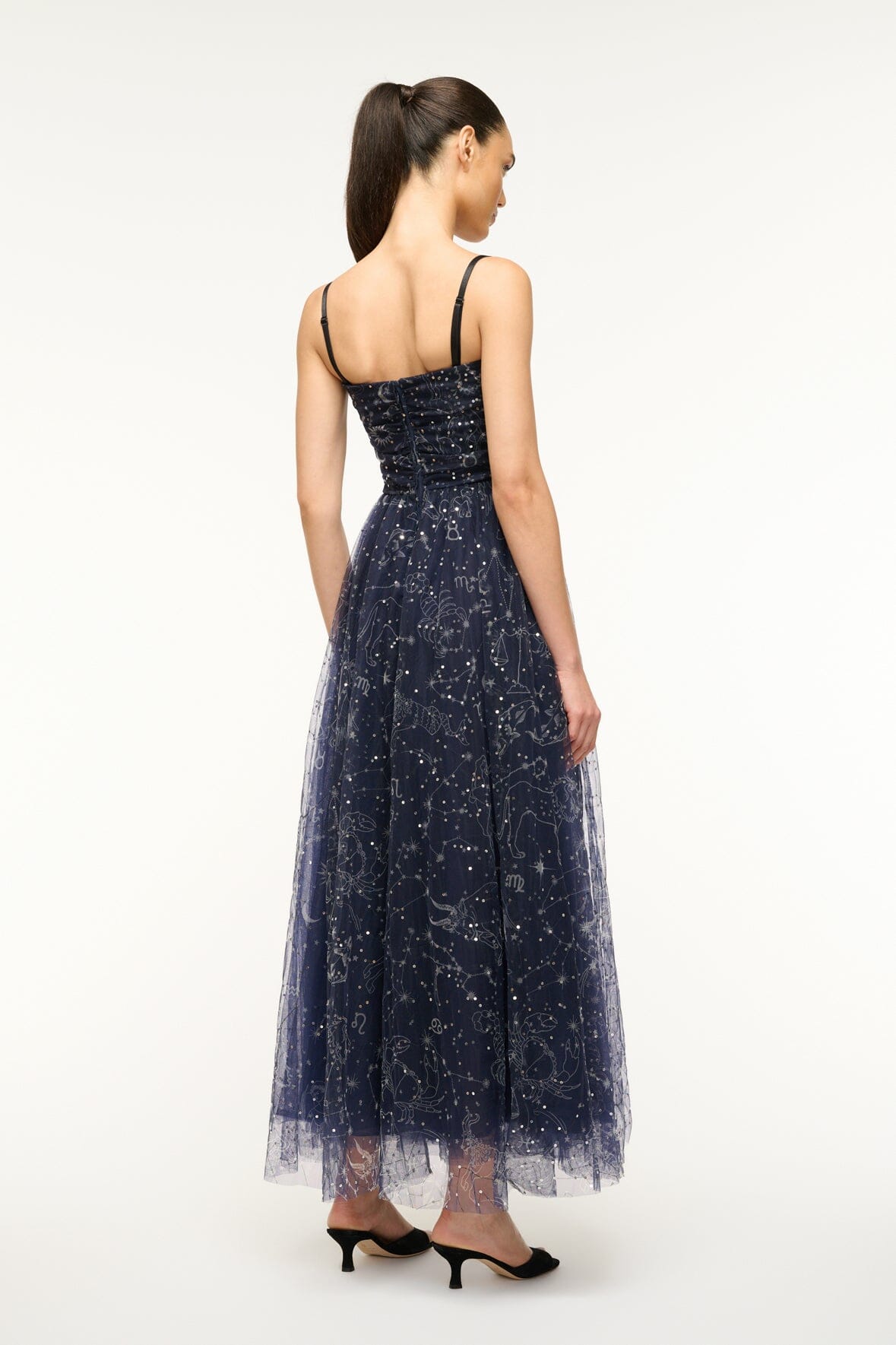 Image BETTINA DRESS | ZODIAC CONSTELLATION 3 of 5 and Clicking this image will trigger a zoom pop-up