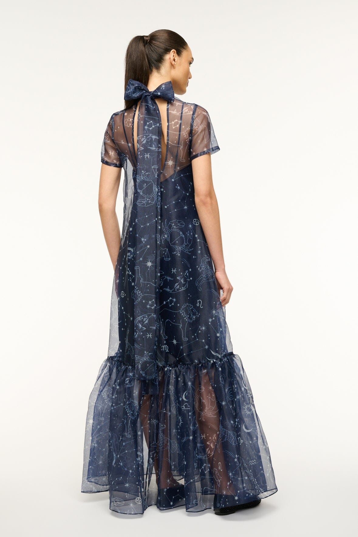 Image CALLUNA DRESS | ZODIAC CONSTELLATION 4 of 5 and Clicking this image will trigger a zoom pop-up