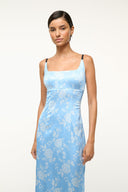 Image CAROL DRESS | BLUE ROSE 4 of 5