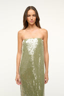 Image CASEY DRESS | GARDEN MOSS 3 of 5