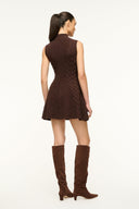 Image CHARADE DRESS | DARK CHOCOLATE 4 of 5