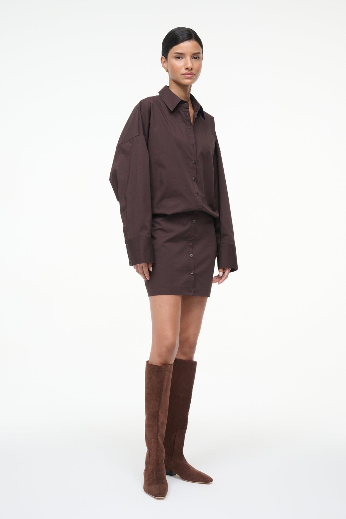 Image CYNTHIA DRESS | EARTH 3 of 6 and Clicking this image will trigger a zoom pop-up
