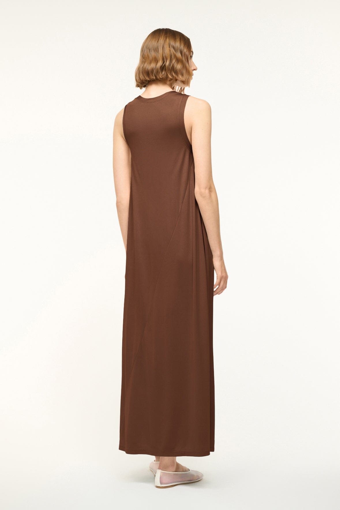 Image DAVI DRESS | DARK OAK 4 of 5 and Clicking this image will trigger a zoom pop-up