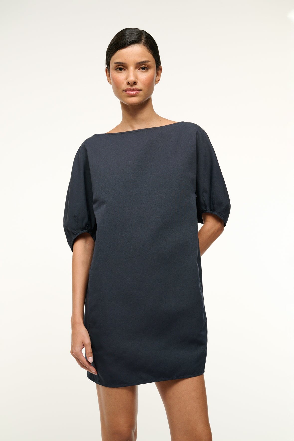 Image DIDI DRESS | NAVY 3 of 6 and Clicking this image will trigger a zoom pop-up