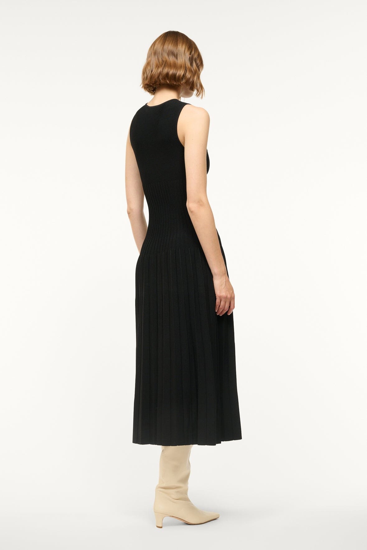 Image ELYSE DRESS | BLACK 3 of 5 and Clicking this image will trigger a zoom pop-up