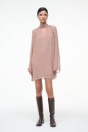 Image ESTHER MINI DRESS | TAUPE 1 of 5