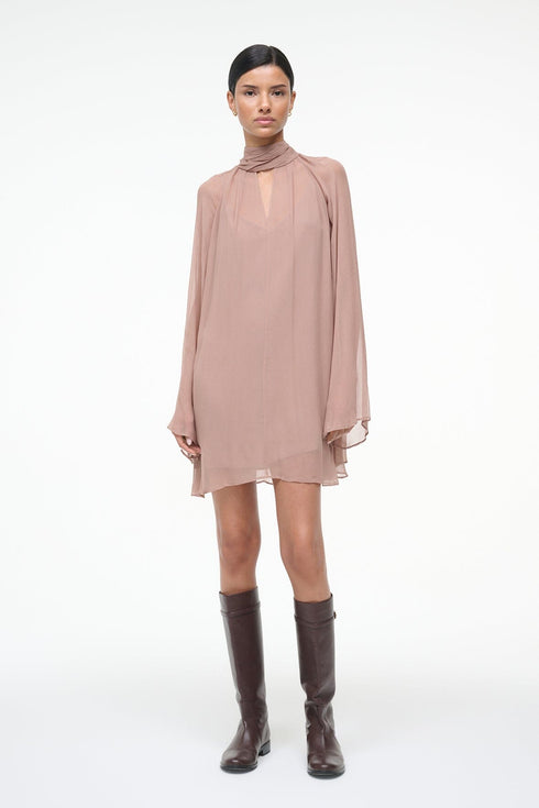Go to ESTHER MINI DRESS TAUPE view 1