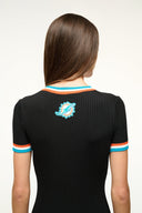 Image THE STAUD NFL COLLEEN DRESS | DOLPHINS 2 of 7