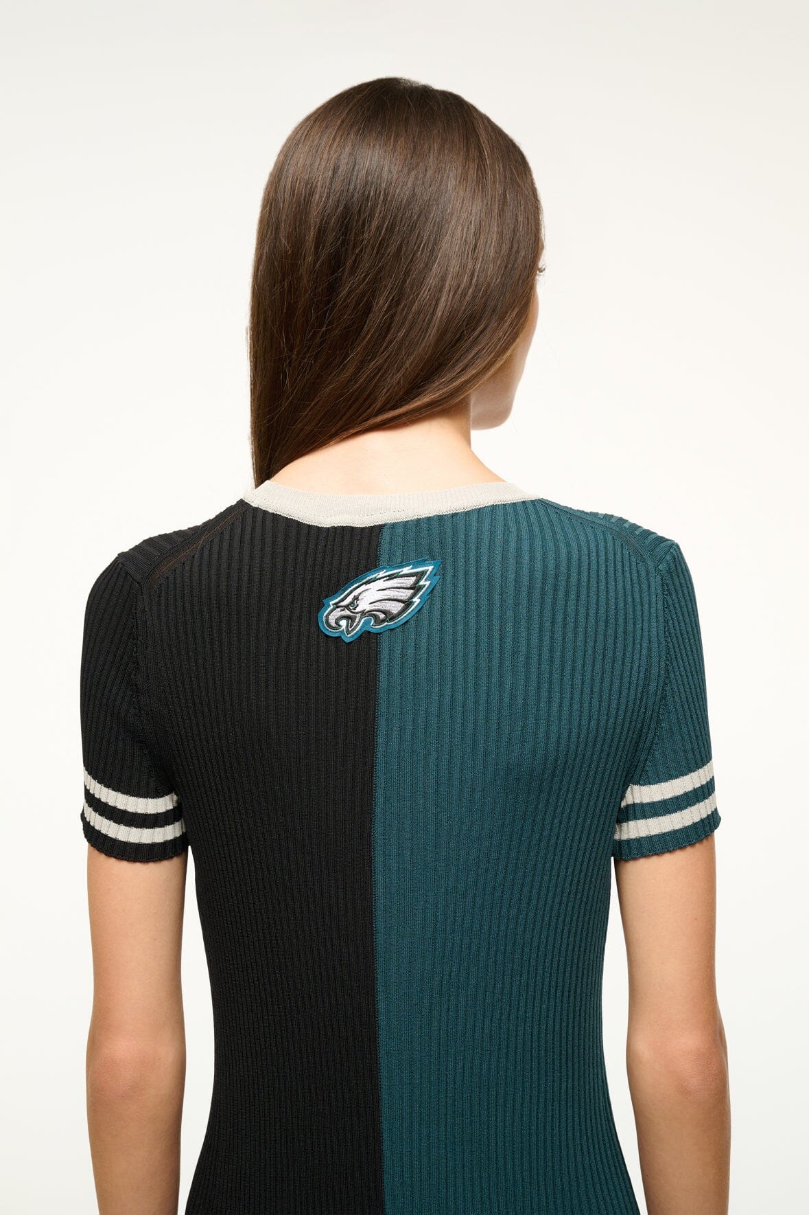 Image THE STAUD NFL COLLEEN DRESS | EAGLES 2 of 7 and Clicking this image will trigger a zoom pop-up