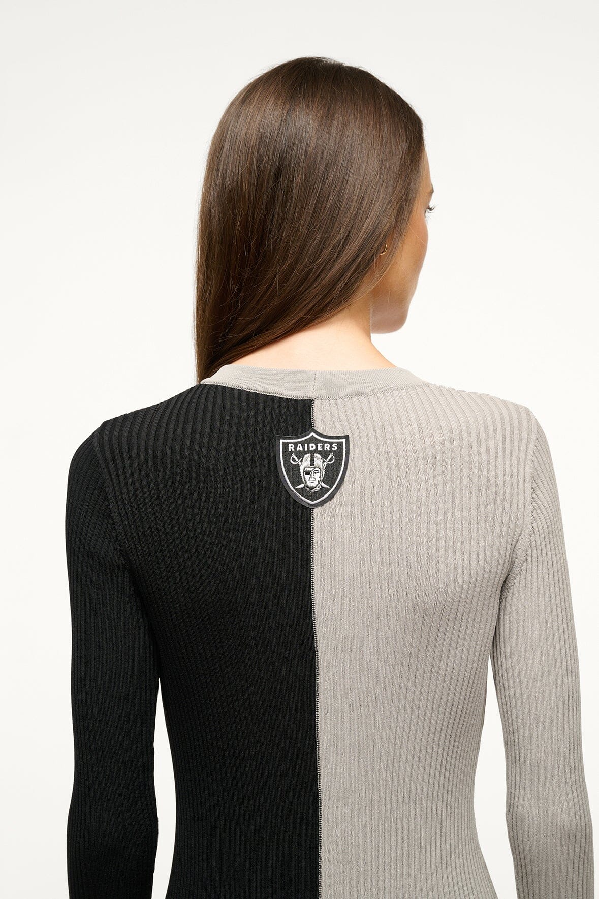 Image THE STAUD NFL SHOKO SWEATER | LAS VEGAS RAIDERS 2 of 7 and Clicking this image will trigger a zoom pop-up