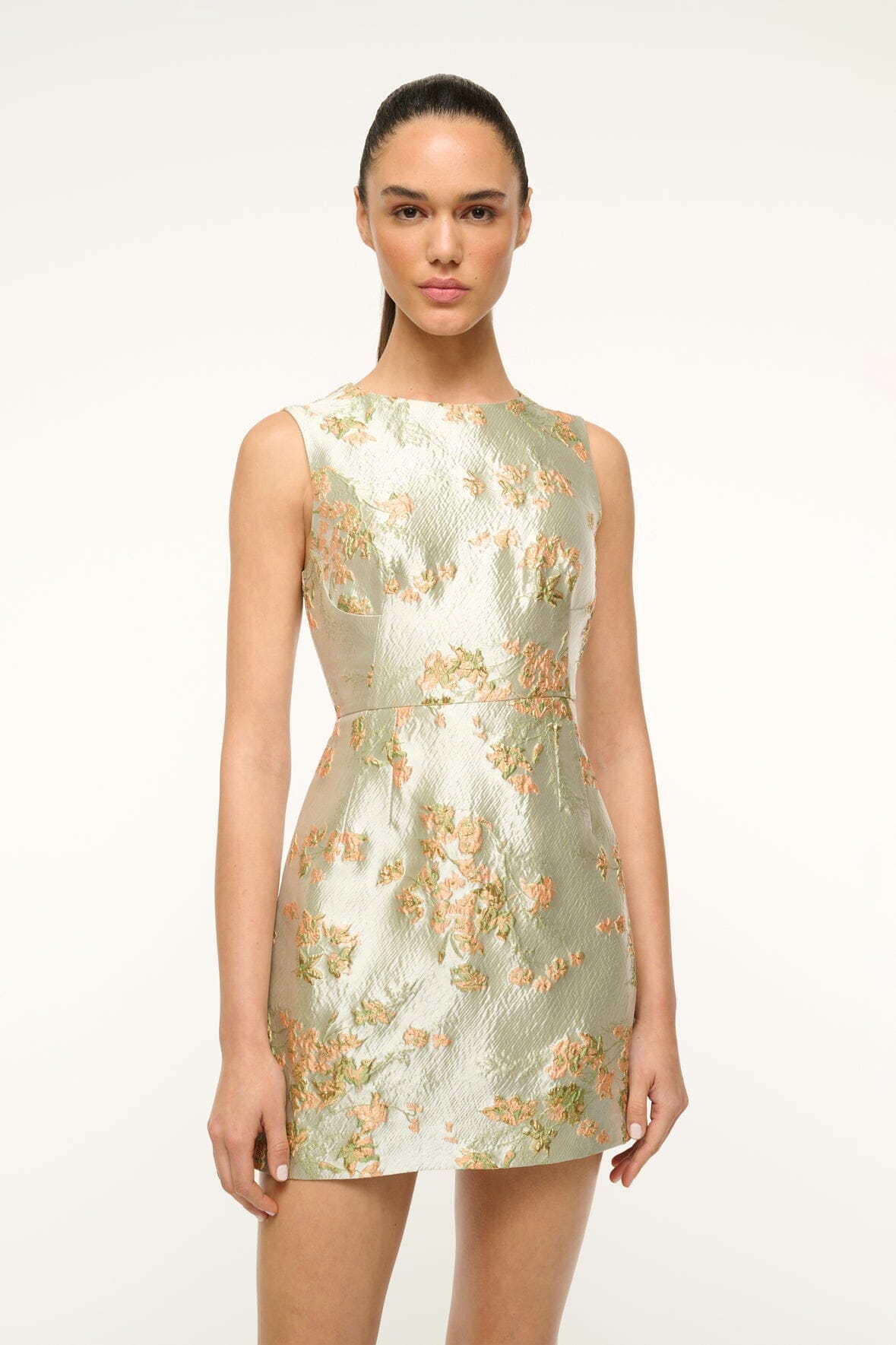 Image GARDEN DRESS | METALLIC BLOOM 2 of 5 and Clicking this image will trigger a zoom pop-up