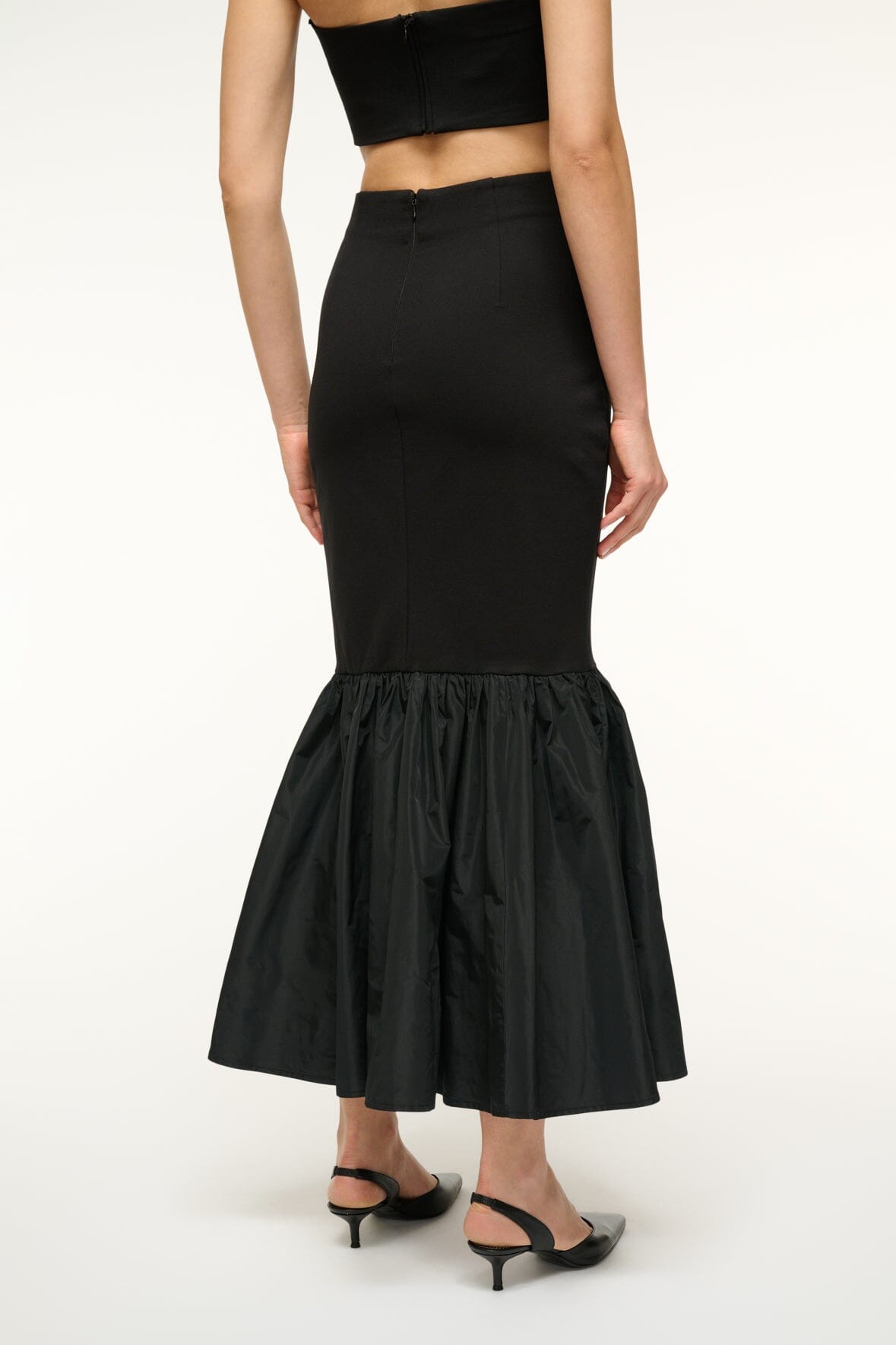 Image HAWTHORNE SKIRT | BLACK 4 of 5 and Clicking this image will trigger a zoom pop-up