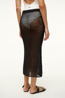 Image INES COVERUP SKIRT | BLACK 4 of 4