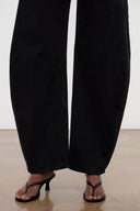 Image JACKSON STUDDED BARREL JEAN | BLACK 6 of 11