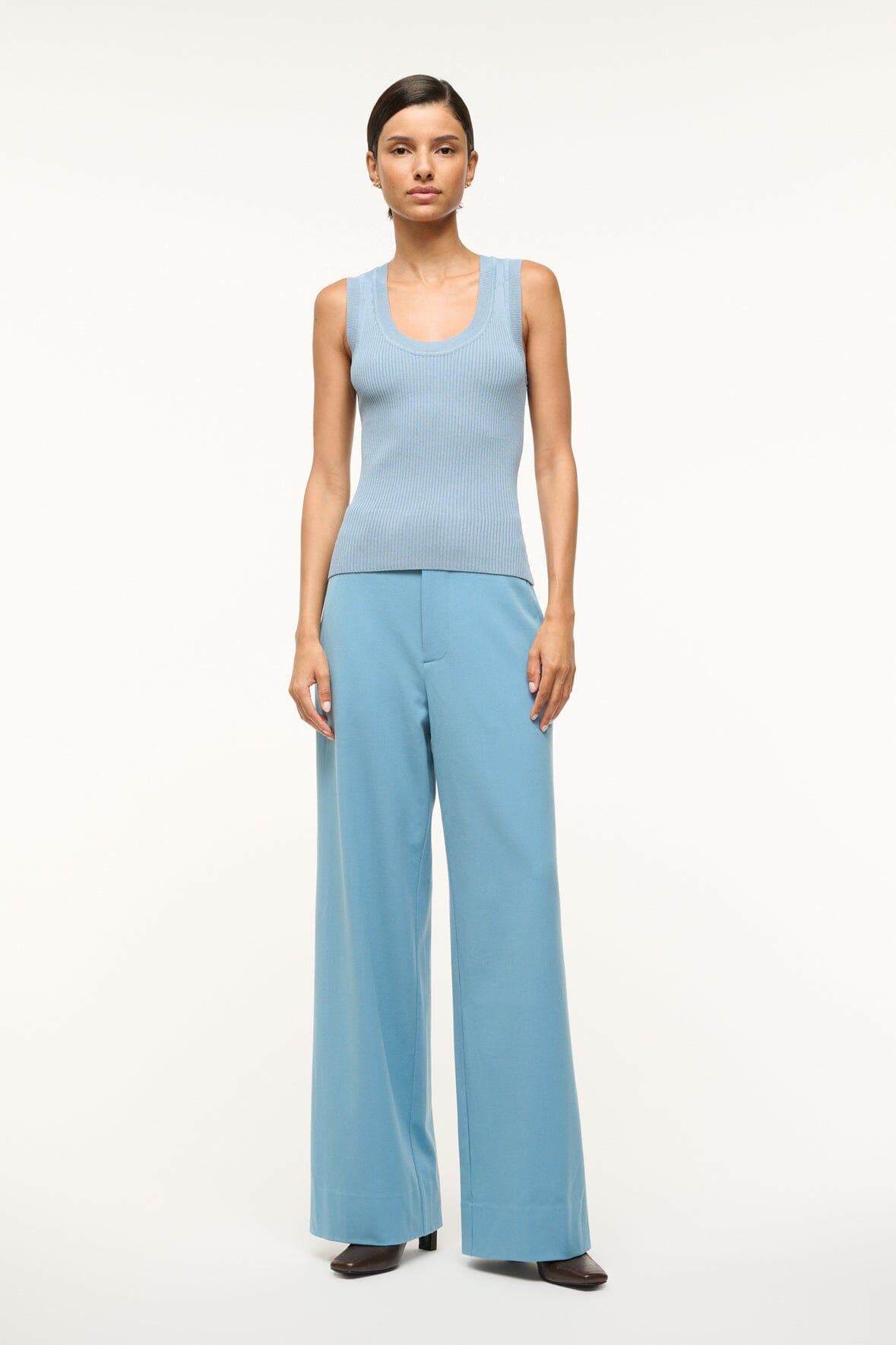 BRETT VEST SLATE BLUE