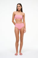 Image DEVON HIGH RISE BIKINI BOTTOM | MONTAUK STRIPE 1 of 6