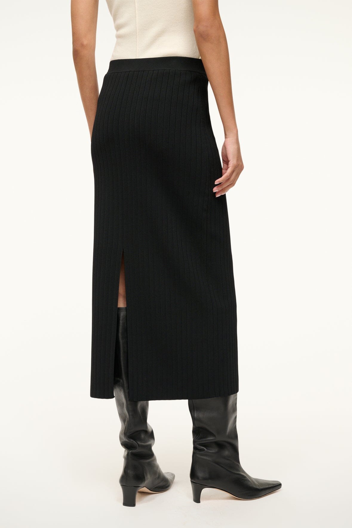 Image LYLE SKIRT | BLACK 5 of 6 and Clicking this image will trigger a zoom pop-up