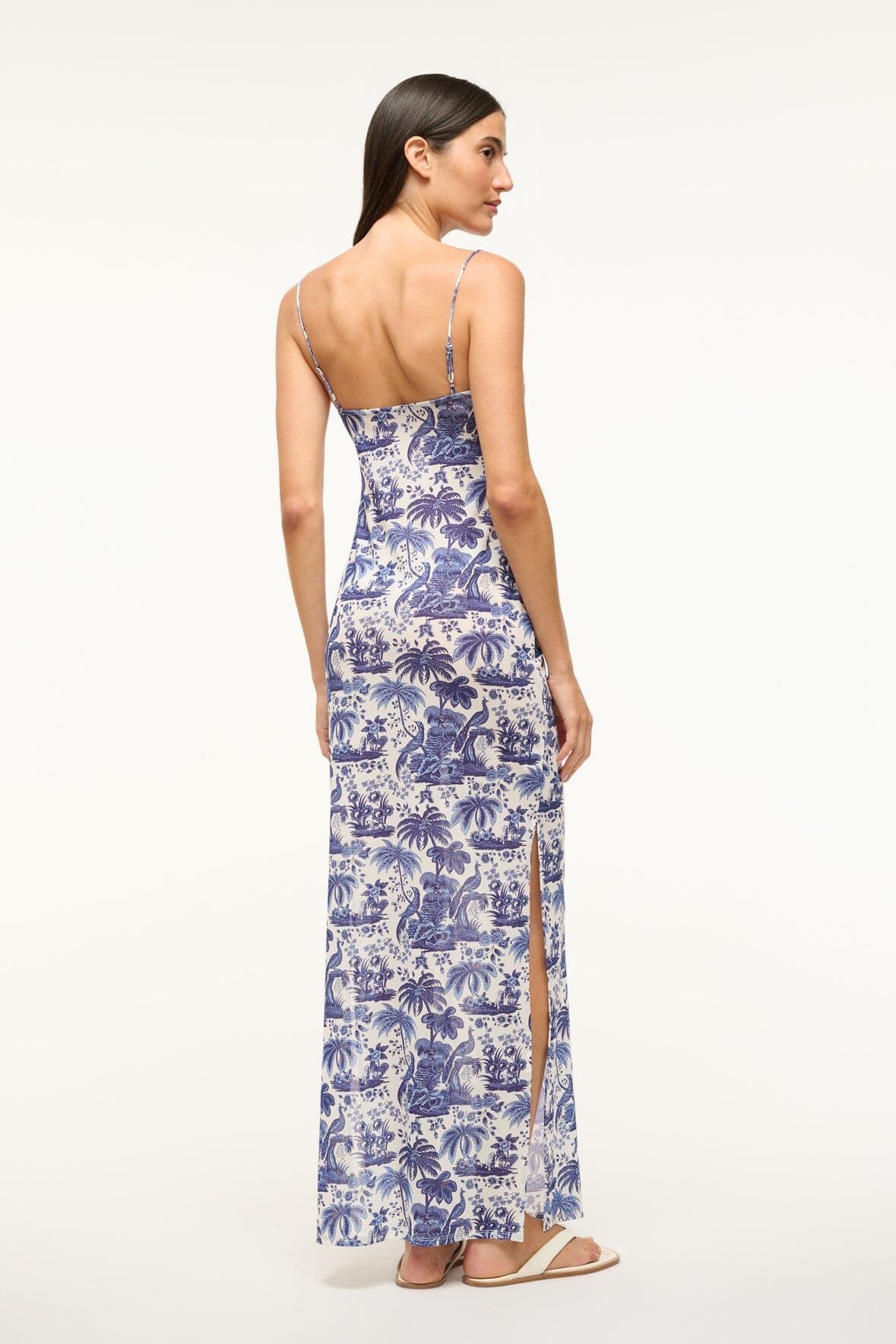 Image HASTINGS COVERUP DRESS | BLUE TOILE 4 of 4 and Clicking this image will trigger a zoom pop-up