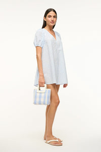 MINI SHIRLEY BAG | SKY GINGHAM