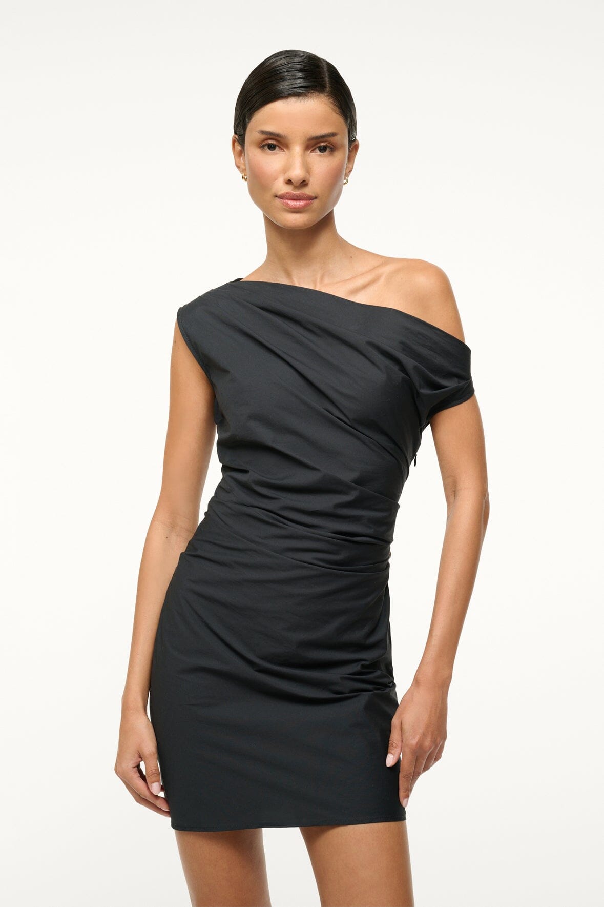 STAUD, Mini Phare Dress in Black, Size 6 STAUD, Mini Phare Dress in Black, Size 6