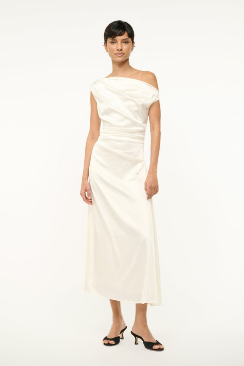 Go to PHARE SILK DRESS IVORY view 1