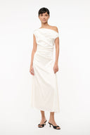 Image PHARE SILK DRESS | IVORY 1 of 6