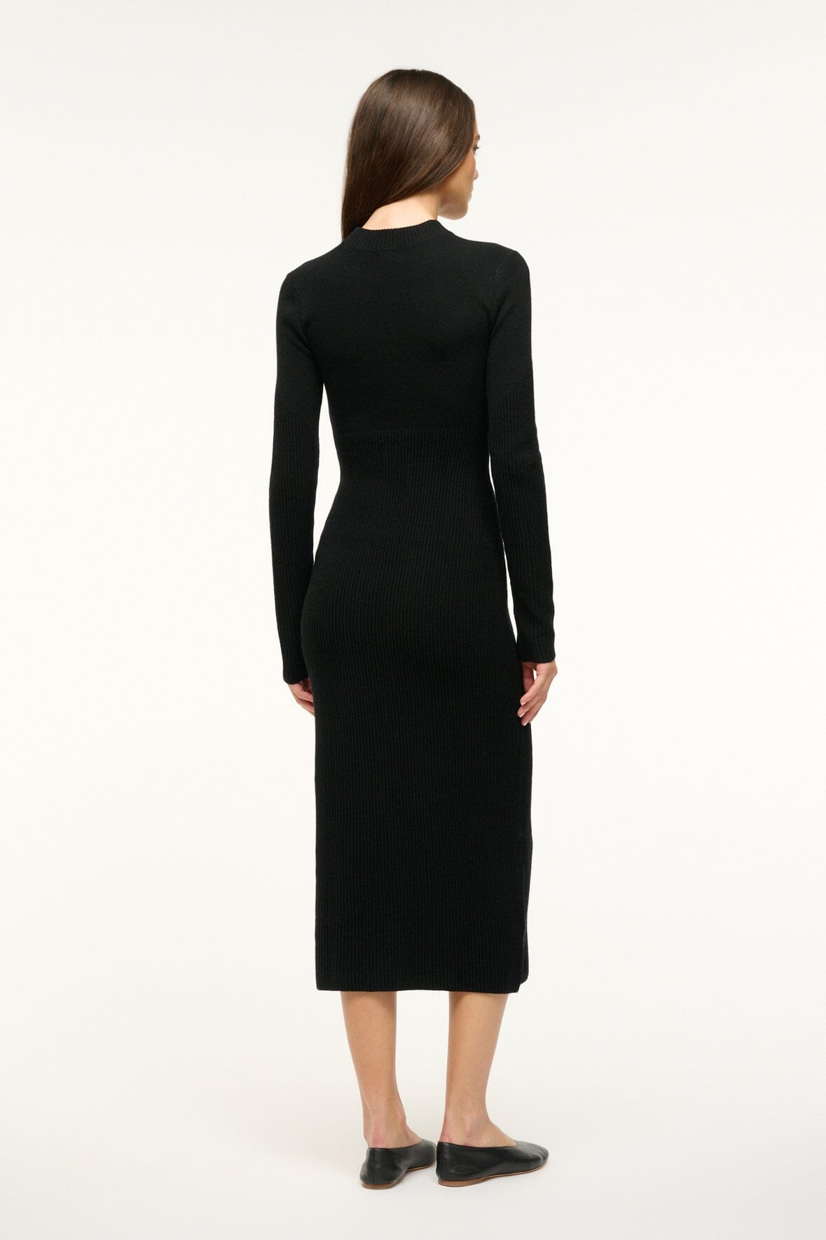 Image RAMONA DRESS | BLACK 4 of 5 and Clicking this image will trigger a zoom pop-up