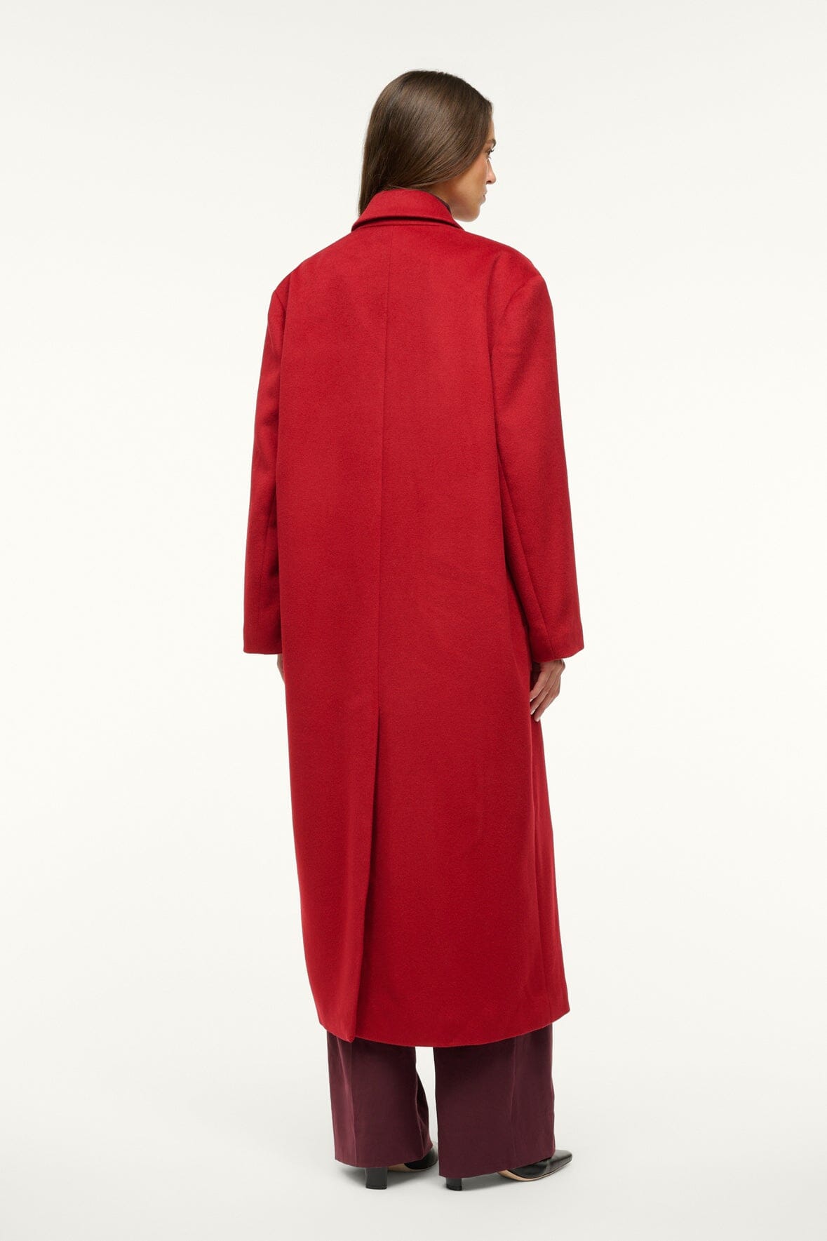 Image SERGE COAT | ROUGE 4 of 7 and Clicking this image will trigger a zoom pop-up