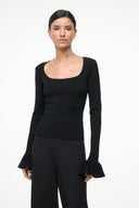 Image SHELLEY TOP | BLACK 1 of 4