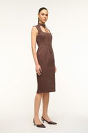 Image MARIANO DRESS | DARK CHOCOLATE 3 of 5