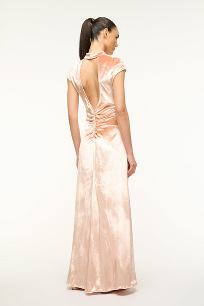 STAUD TINA DRESS ASH ROSE STAUD TINA DRESS ASH ROSE