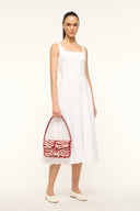 Image TOMMY BEADED BAG | SCARLET WHITE 2 of 7