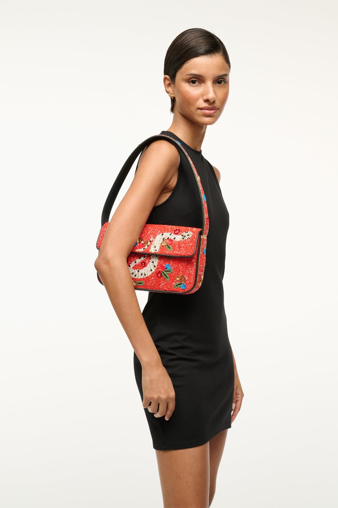 Image TOMMY BEADED BAG | YEAR OF THE SNAKE 2 of 7 and Clicking this image will trigger a zoom pop-up