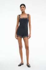 VERONICA SILK ROMPER | BLACK
