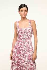 WELLS DRESS | BORDEAUX TOILE