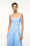 Image WELLS DRESS | BLUE ROSE 4 of 5