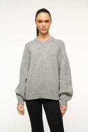 Image WILSON SWEATER | HEATHER GREY 1 of 4