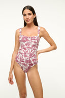 Image ADELAIDE ONE PIECE | BORDEAUX TOILE 2 of 5