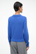 Image GEMMA CASHMERE SWEATER | SAPPHIRE 3 of 5
