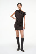 Image MABEL MINI DRESS | EARTH 1 of 6
