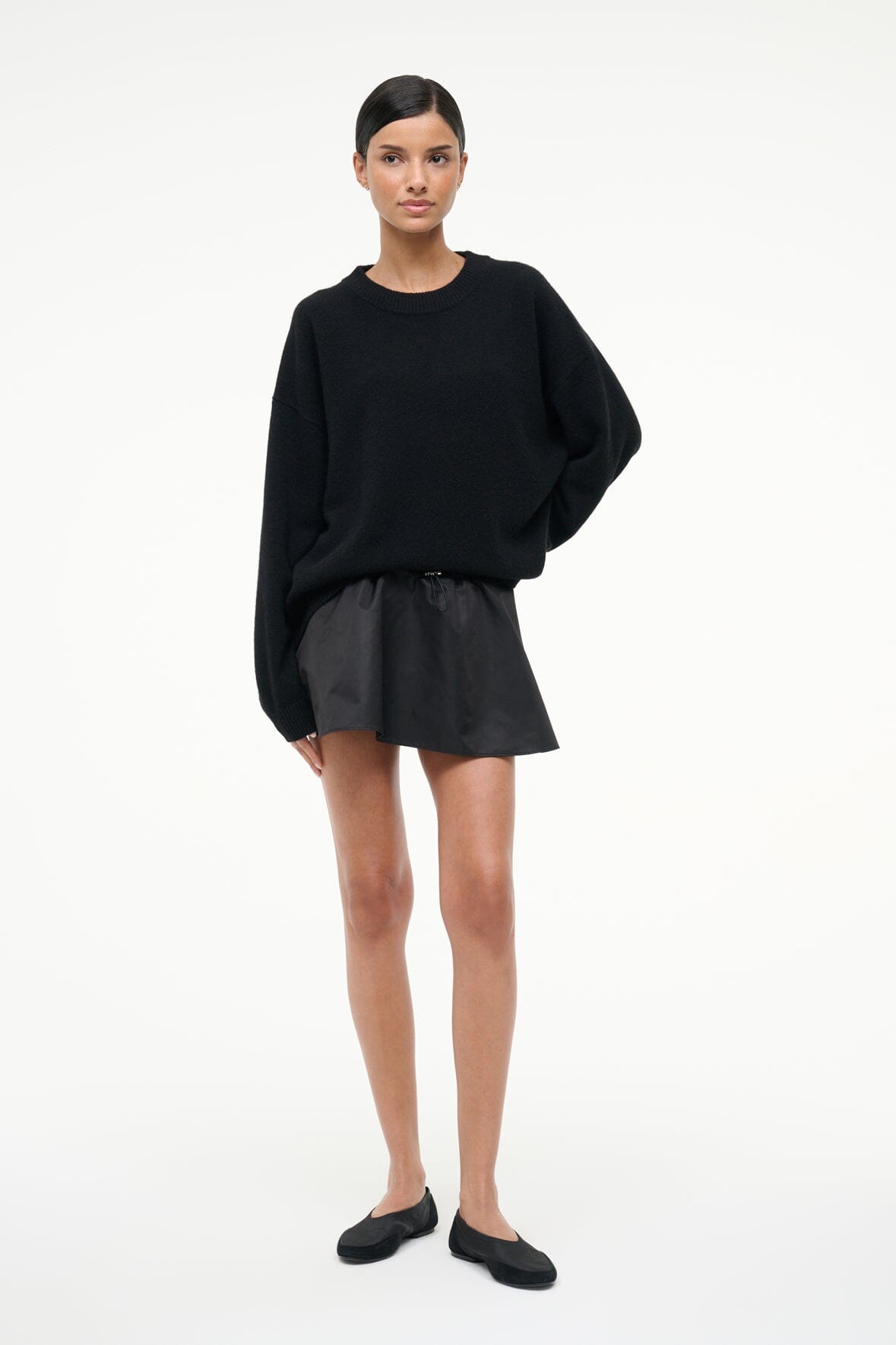 Image SOSA SKIRT | BLACK 1 of 4 and Clicking this image will trigger a zoom pop-up