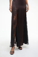 Image TRINITY SILK DRESS | EARTH 5 of 7