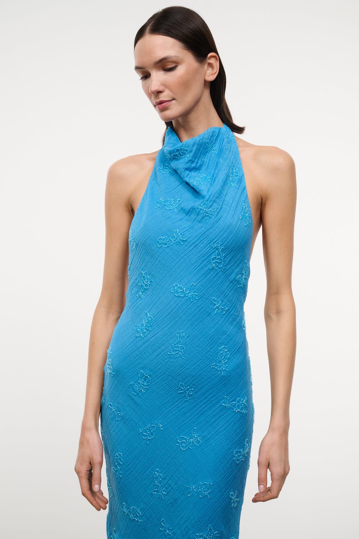 STAUD ROSELLE DRESS PACIFIC